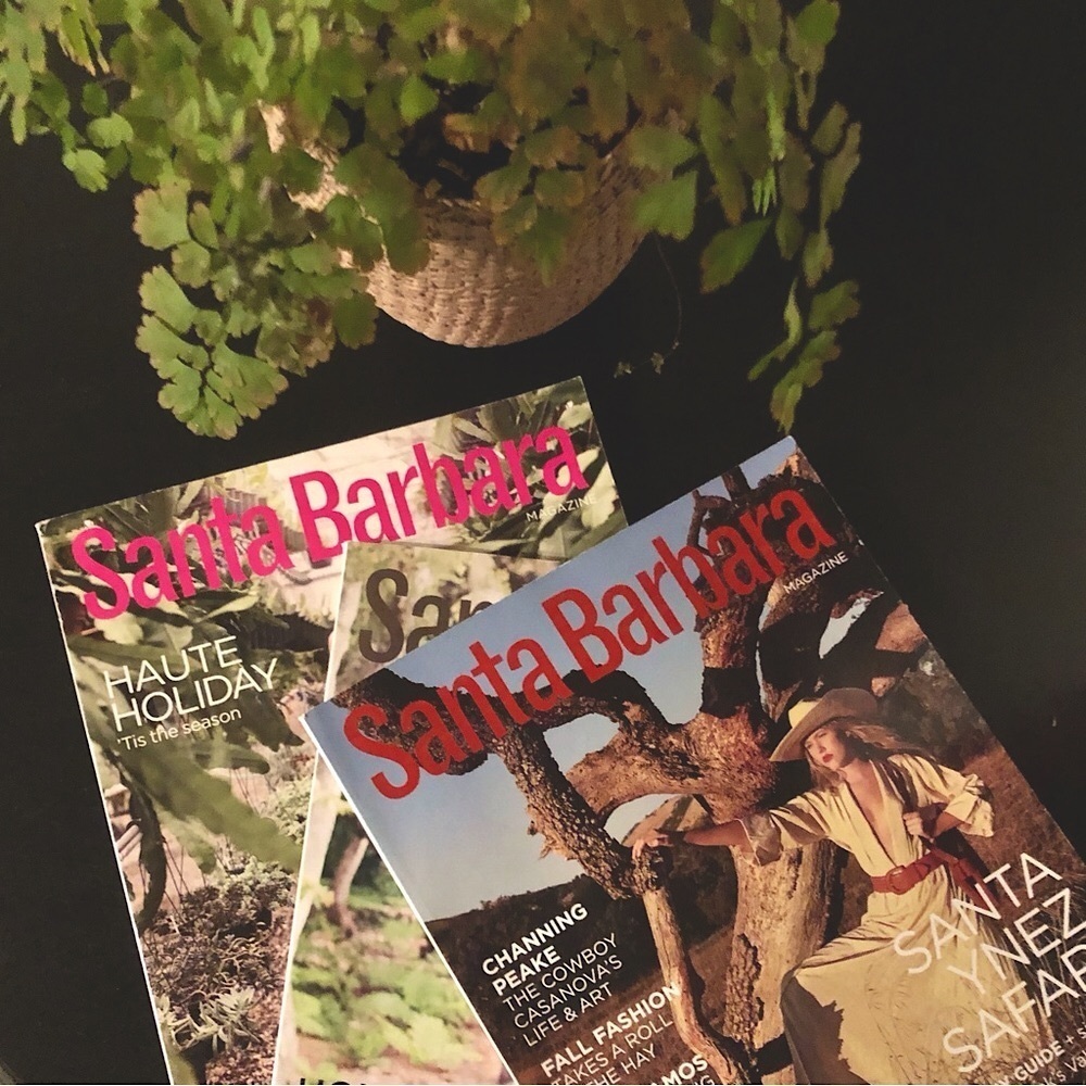Santa Barbara Magazine Collection set of 3 Dec/Jan 09, Oct/Nov ‘10, Jan/Feb ‘11